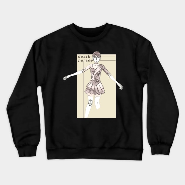 Death Parade ''INJURED VENGEANCE'' V2 Crewneck Sweatshirt by riventis66